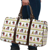 Amazing Bigfoot Christmas Travel Bag Xmas Holiday Patterns - Wonder Print Shop