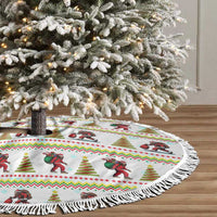 Amazing Bigfoot Christmas Tree Skirt Xmas Holiday Patterns - Wonder Print Shop