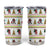 Amazing Bigfoot Christmas Tumbler Cup Xmas Holiday Patterns - Wonder Print Shop