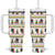 Amazing Bigfoot Christmas Tumbler With Handle Xmas Holiday Patterns - Wonder Print Shop