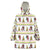 Amazing Bigfoot Christmas Wearable Blanket Hoodie Xmas Holiday Patterns - Wonder Print Shop