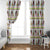 Amazing Bigfoot Christmas Window Curtain Xmas Holiday Patterns - Wonder Print Shop