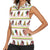 Amazing Bigfoot Christmas Women Sleeveless Polo Shirt Xmas Holiday Patterns - Wonder Print Shop