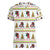 Amazing Bigfoot Christmas Women V-Neck T-Shirt Xmas Holiday Patterns - Wonder Print Shop