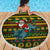 Amazing Cowboy Santa Claus Christmas Beach Blanket Xmas Holiday Patterns - Wonder Print Shop