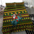 Amazing Cowboy Santa Claus Christmas Bedding Set Xmas Holiday Patterns - Wonder Print Shop