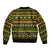 Amazing Cowboy Santa Claus Christmas Bomber Jacket Xmas Holiday Patterns - Wonder Print Shop