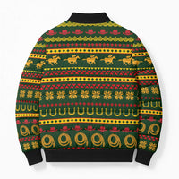 Amazing Cowboy Santa Claus Christmas Bomber Puffer Jacket Xmas Holiday Patterns - Wonder Print Shop