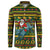 Amazing Cowboy Santa Claus Christmas Button Sweatshirt Xmas Holiday Patterns - Wonder Print Shop