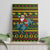 Amazing Cowboy Santa Claus Christmas Canvas Wall Art Xmas Holiday Patterns - Wonder Print Shop