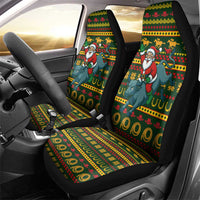 Amazing Cowboy Santa Claus Christmas Car Seat Cover Xmas Holiday Patterns - Wonder Print Shop