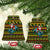 Amazing Cowboy Santa Claus Christmas Ceramic Ornament Xmas Holiday Patterns - Wonder Print Shop