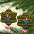 Amazing Cowboy Santa Claus Christmas Ceramic Ornament Xmas Holiday Patterns - Wonder Print Shop