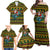 Amazing Cowboy Santa Claus Christmas Family Matching Off Shoulder Maxi Dress and Hawaiian Shirt Xmas Holiday Patterns - Wonder Print Shop