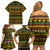 Amazing Cowboy Santa Claus Christmas Family Matching Off Shoulder Short Dress and Hawaiian Shirt Xmas Holiday Patterns - Wonder Print Shop