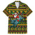 Amazing Cowboy Santa Claus Christmas Family Matching Short Sleeve Bodycon Dress and Hawaiian Shirt Xmas Holiday Patterns - Wonder Print Shop