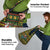 Amazing Cowboy Santa Claus Christmas Grocery Bag Xmas Holiday Patterns - Wonder Print Shop