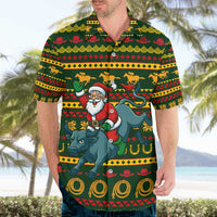 Amazing Cowboy Santa Claus Christmas Hawaiian Shirt Xmas Holiday Patterns - Wonder Print Shop