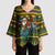 Amazing Cowboy Santa Claus Christmas Kimono Sleeve Blouse Xmas Holiday Patterns - Wonder Print Shop