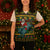 Amazing Cowboy Santa Claus Christmas Knitted V-Neck Vest Xmas Holiday Patterns - Wonder Print Shop