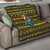 Amazing Cowboy Santa Claus Christmas Quilt Xmas Holiday Patterns - Wonder Print Shop