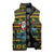 Amazing Cowboy Santa Claus Christmas Sleeveless Puffer Jacket Xmas Holiday Patterns - Wonder Print Shop