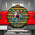 Amazing Cowboy Santa Claus Christmas Spare Tire Cover Xmas Holiday Patterns - Wonder Print Shop