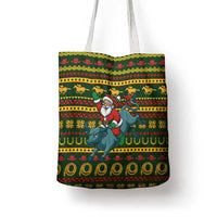 Amazing Cowboy Santa Claus Christmas Tote Bag Xmas Holiday Patterns - Wonder Print Shop