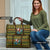 Amazing Cowboy Santa Claus Christmas Travel Bag Xmas Holiday Patterns - Wonder Print Shop