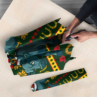 Amazing Cowboy Santa Claus Christmas Umbrella Xmas Holiday Patterns - Wonder Print Shop