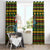 Amazing Cowboy Santa Claus Christmas Window Curtain Xmas Holiday Patterns - Wonder Print Shop