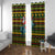 Amazing Cowboy Santa Claus Christmas Window Curtain Xmas Holiday Patterns - Wonder Print Shop