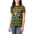 Amazing Cowboy Santa Claus Christmas Women Polo Shirt Xmas Holiday Patterns - Wonder Print Shop
