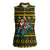 Amazing Cowboy Santa Claus Christmas Women Sleeveless Polo Shirt Xmas Holiday Patterns - Wonder Print Shop