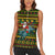 Amazing Cowboy Santa Claus Christmas Women Sleeveless Polo Shirt Xmas Holiday Patterns - Wonder Print Shop