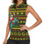 Amazing Cowboy Santa Claus Christmas Women Sleeveless Polo Shirt Xmas Holiday Patterns - Wonder Print Shop
