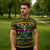 Amazing Cowboy Santa Claus Christmas Zipper Polo Shirt Xmas Holiday Patterns - Wonder Print Shop