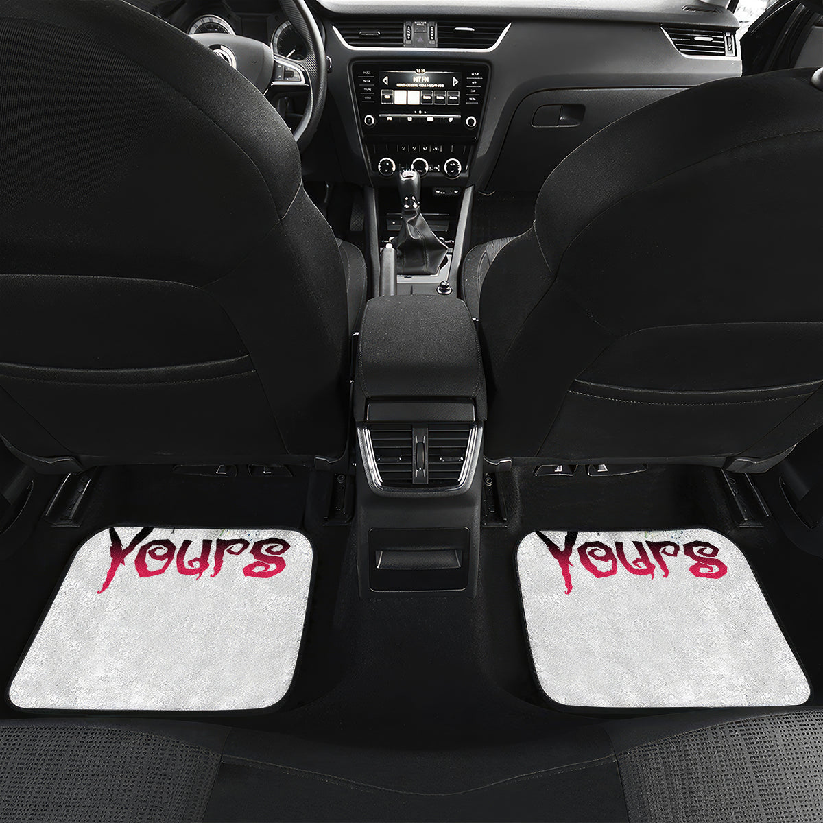 Yes I'm A B But Not Yours Car Mats - Wonder Print Shop