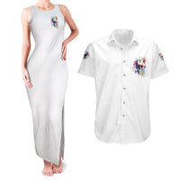 Yes I'm A B But Not Yours Couples Matching Tank Maxi Dress and Hawaiian Shirt - Wonder Print Shop