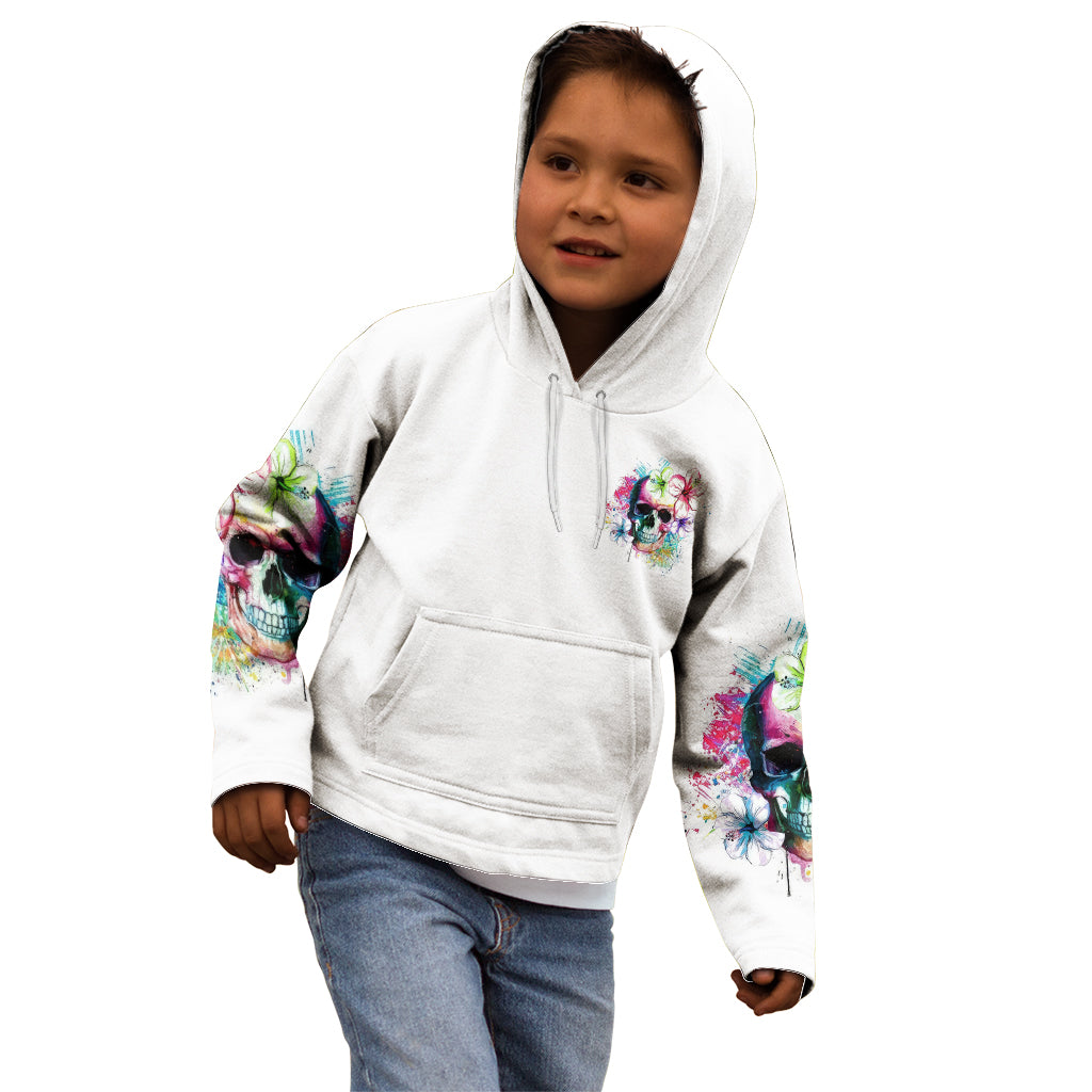 Yes I'm A B But Not Yours Kid Hoodie - Wonder Print Shop