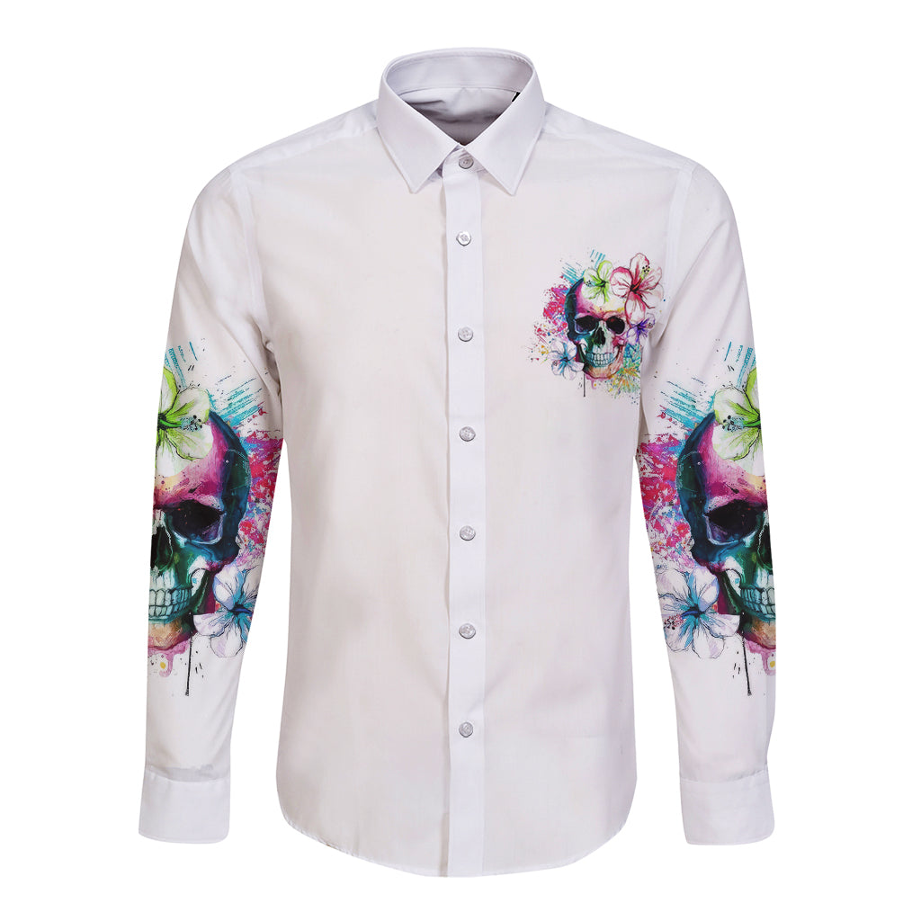 Yes I'm A B But Not Yours Long Sleeve Button Shirt - Wonder Print Shop