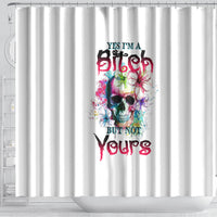 yes-im-a-b-but-not-yours-shower-curtain