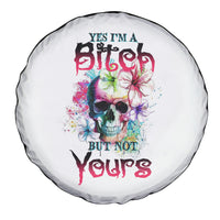 Yes I'm A B But Not Yours Spare Tire Cover - Wonder Print Shop