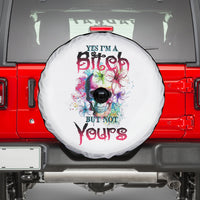 Yes I'm A B But Not Yours Spare Tire Cover - Wonder Print Shop