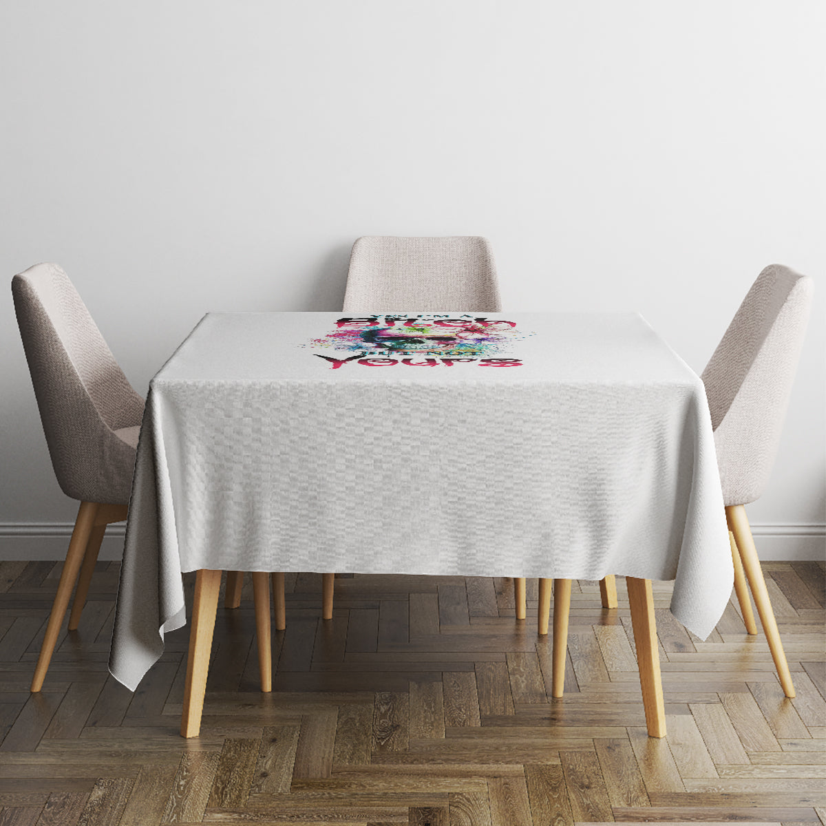Yes I'm A B But Not Yours Tablecloth - Wonder Print Shop
