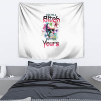 Yes I'm A B But Not Yours Tapestry - Wonder Print Shop