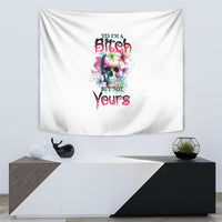 Yes I'm A B But Not Yours Tapestry - Wonder Print Shop
