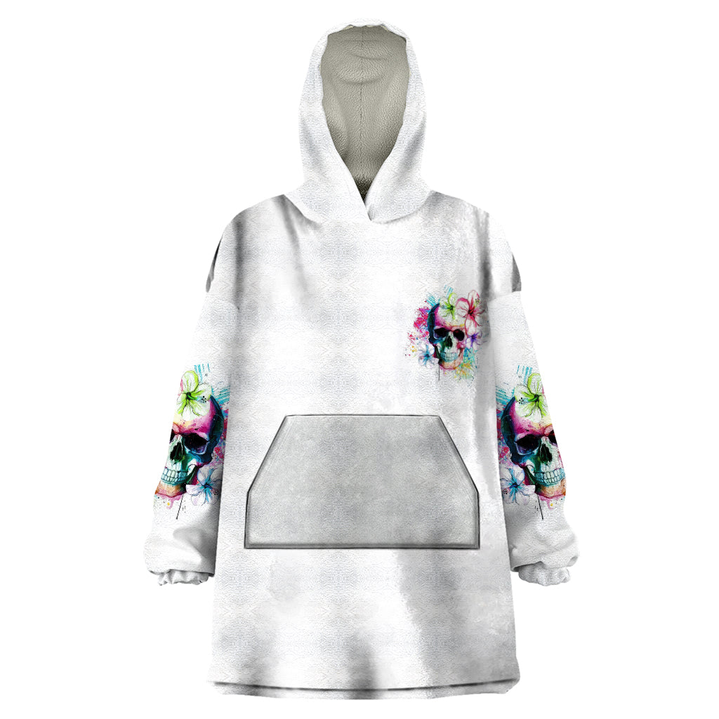 Yes I'm A B But Not Yours Wearable Blanket Hoodie - Wonder Print Shop