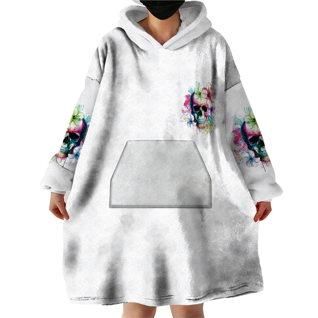 Yes I'm A B But Not Yours Wearable Blanket Hoodie - Wonder Print Shop