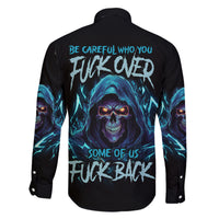 Be Careful Who You Fuck Over Soem Of Us Fuck Back Family Matching Summer Maxi Dress and Hawaiian Shirt - Wonder Print Shop